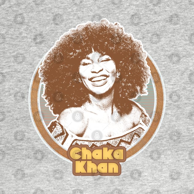 Chaka Khan //// Retro Style Fan Art Design by DankFutura